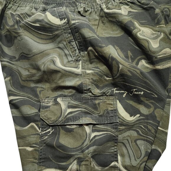 Tommy Hilfiger Men's Drawstring Camo Cargo Elastic Waistband Joggers‎ Pants 3XL - Picture 11 of 16